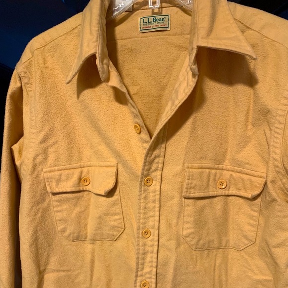 L.L. Bean Other - Vintage L.L. Bean Chamois Cloth Shirt size Medium
